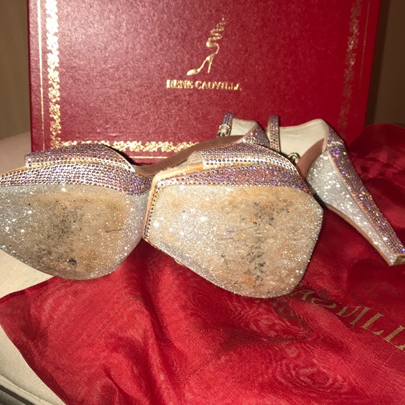 Beautiful Rene Caovilla Swarovski crystal shoes - Picture 3 of 5